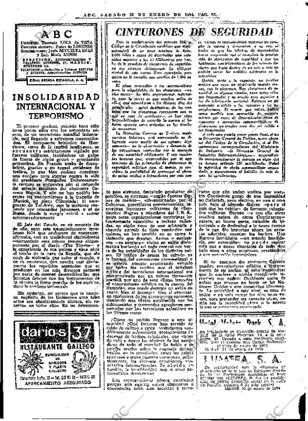 ABC MADRID 12-01-1974 página 26