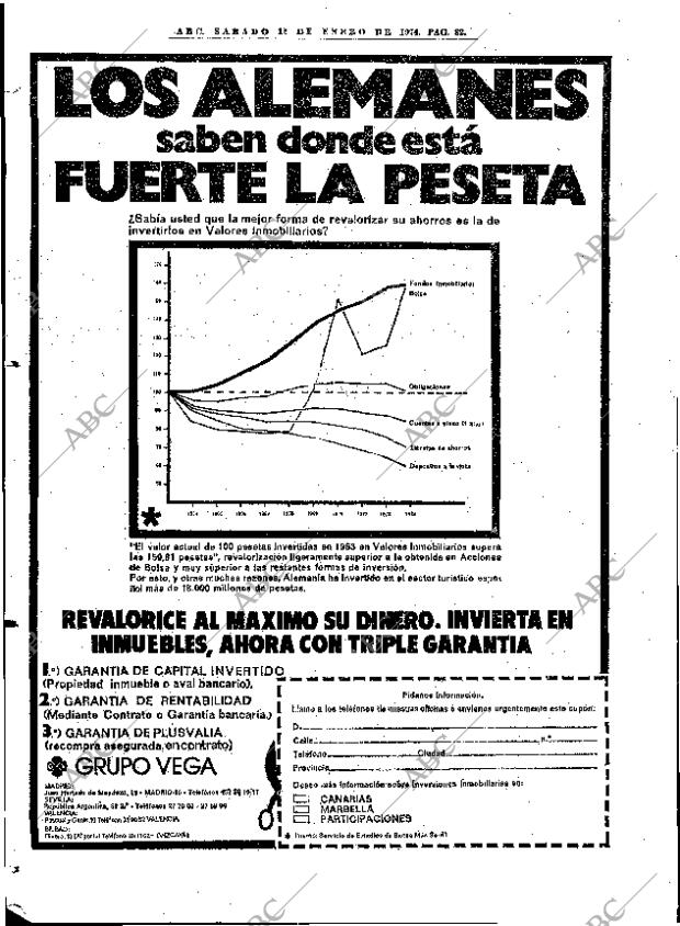 ABC MADRID 12-01-1974 página 82