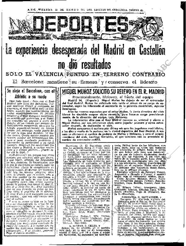 ABC SEVILLA 15-01-1974 página 43