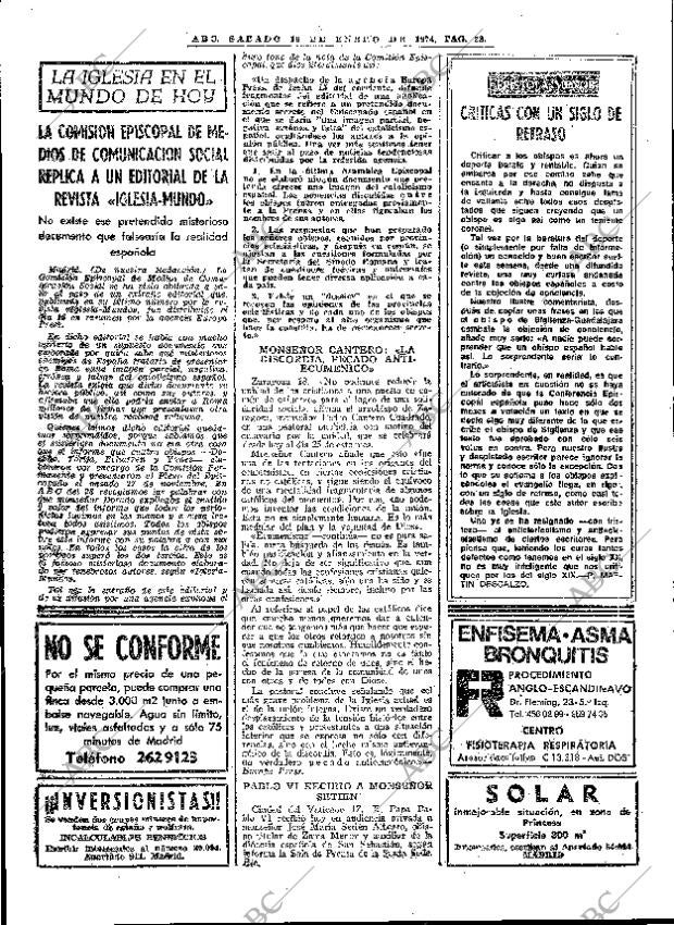 ABC MADRID 19-01-1974 página 24