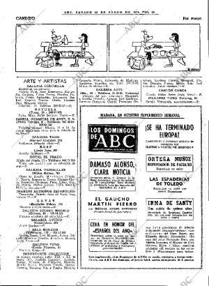 ABC MADRID 19-01-1974 página 41