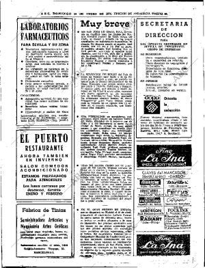 ABC SEVILLA 20-01-1974 página 46