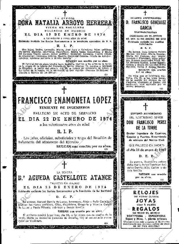 ABC MADRID 25-01-1974 página 100