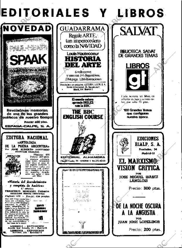 ABC MADRID 25-01-1974 página 108