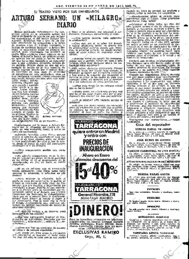 ABC MADRID 25-01-1974 página 79