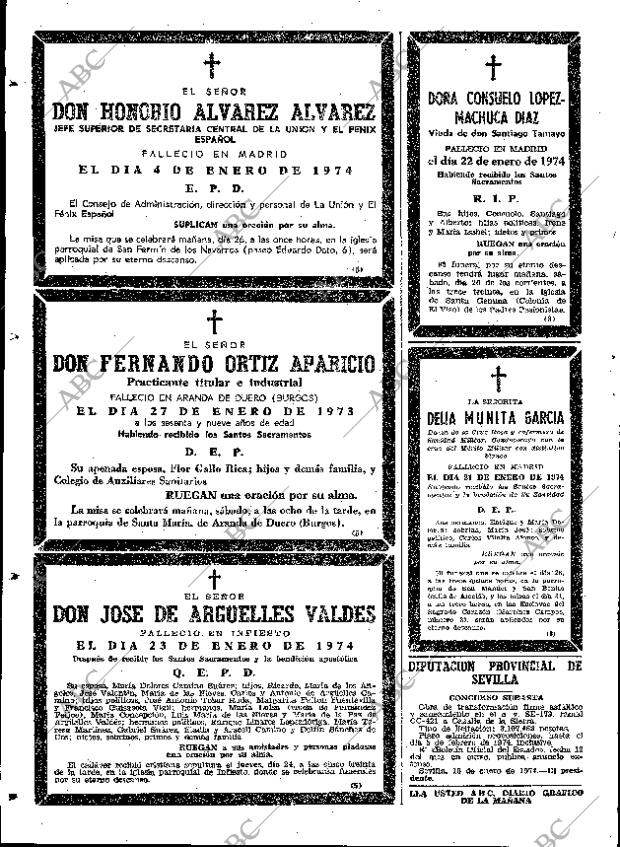 ABC MADRID 26-01-1974 página 82