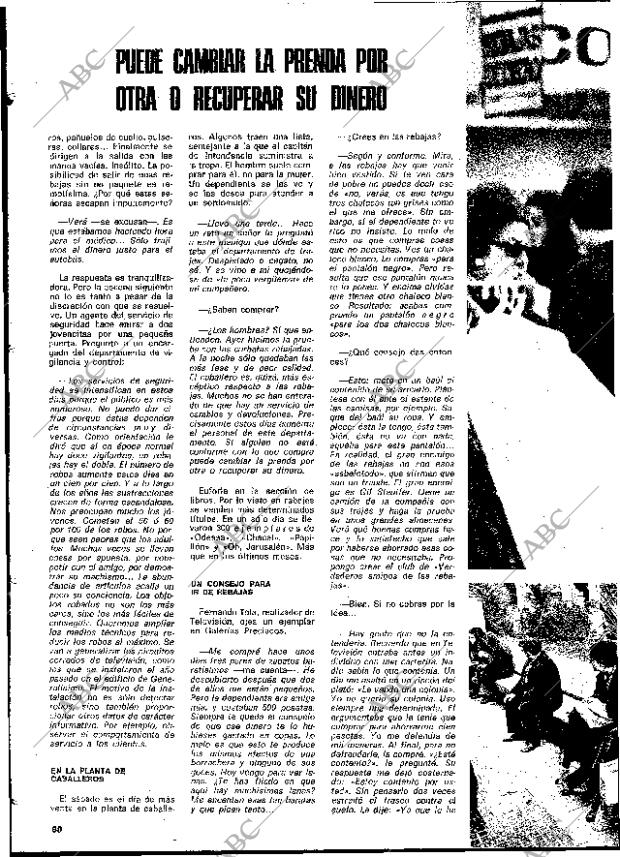 BLANCO Y NEGRO MADRID 26-01-1974 página 60