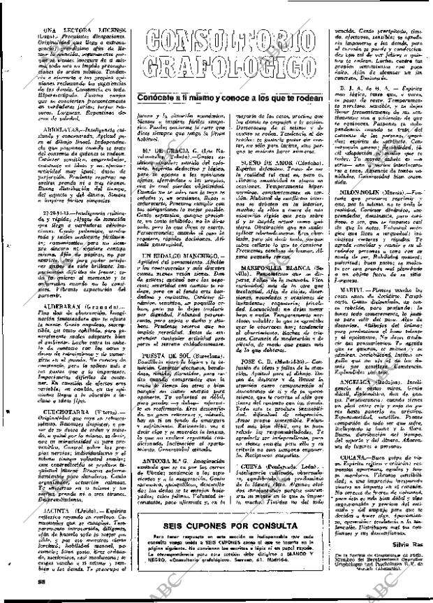 BLANCO Y NEGRO MADRID 26-01-1974 página 88