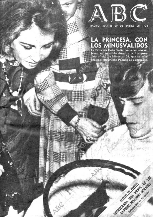 ABC MADRID 29-01-1974 página 1