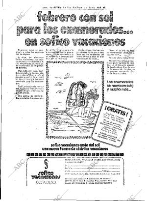 ABC MADRID 29-01-1974 página 40