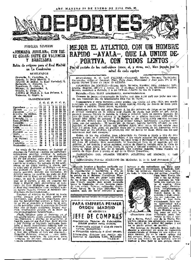 ABC MADRID 29-01-1974 página 51
