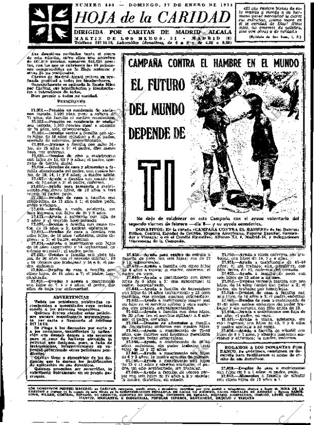 ABC MADRID 29-01-1974 página 99