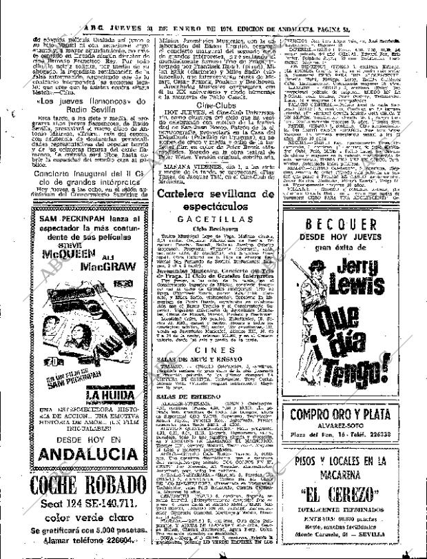 ABC SEVILLA 31-01-1974 página 51