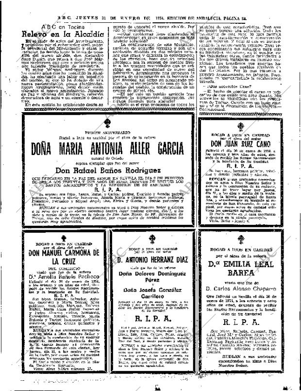ABC SEVILLA 31-01-1974 página 53