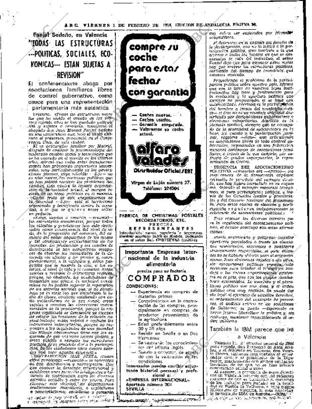 ABC SEVILLA 01-02-1974 página 24