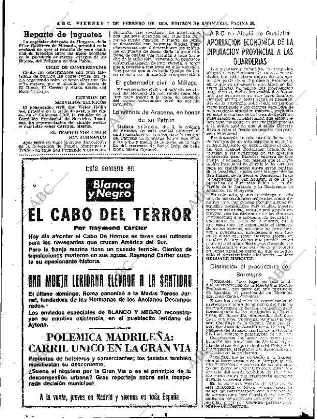 ABC SEVILLA 01-02-1974 página 35