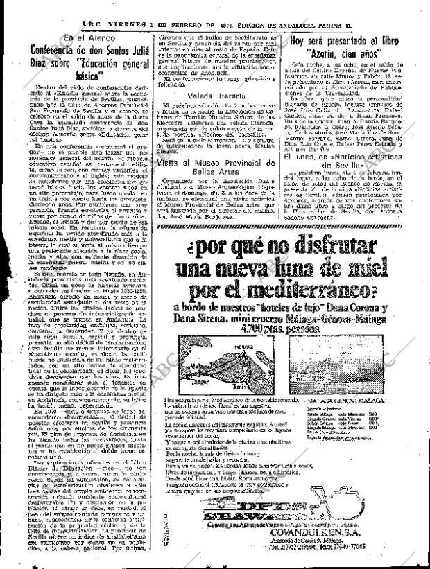 ABC SEVILLA 01-02-1974 página 39