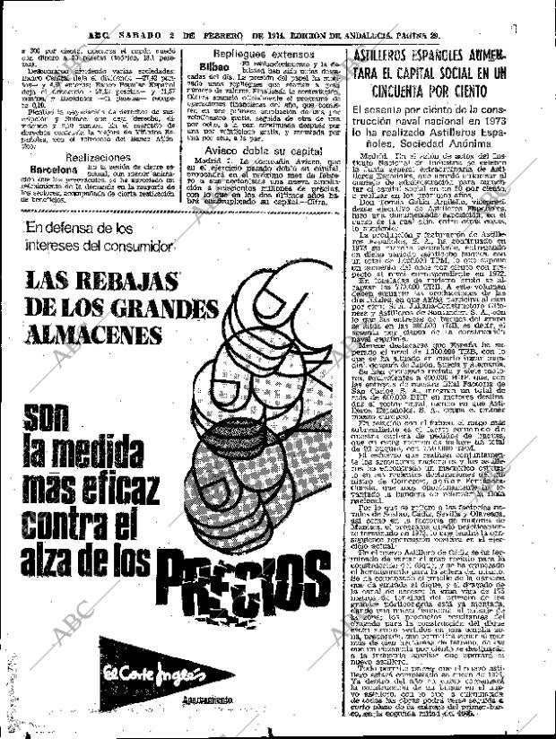 ABC SEVILLA 02-02-1974 página 29