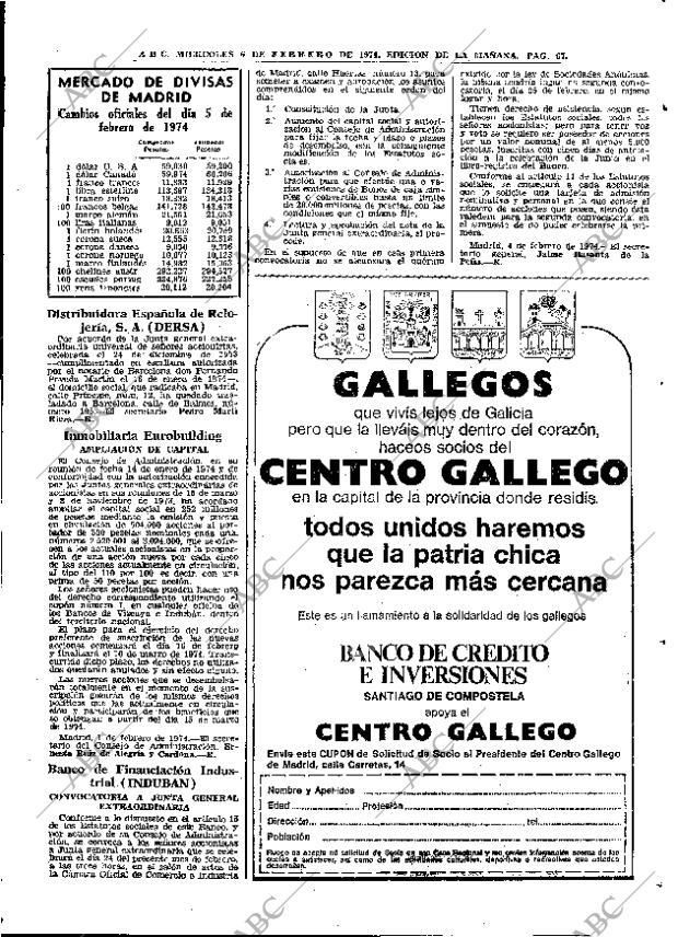 ABC MADRID 06-02-1974 página 67