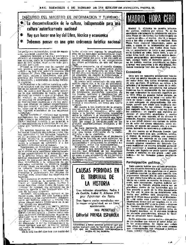 ABC SEVILLA 06-02-1974 página 32