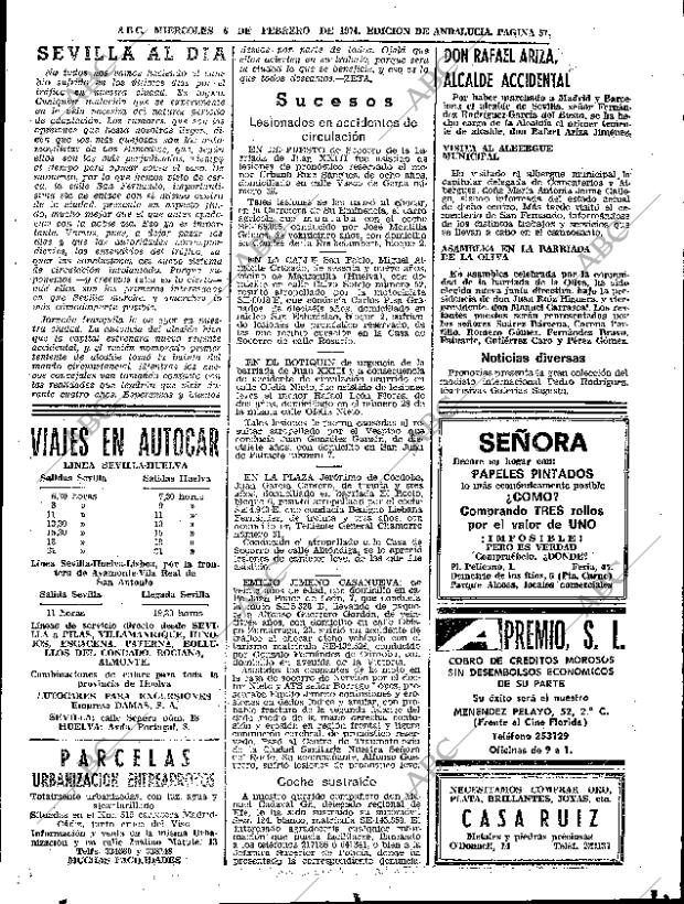 ABC SEVILLA 06-02-1974 página 51