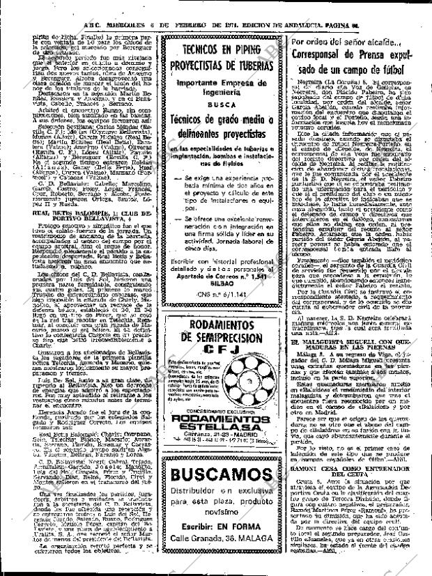 ABC SEVILLA 06-02-1974 página 60