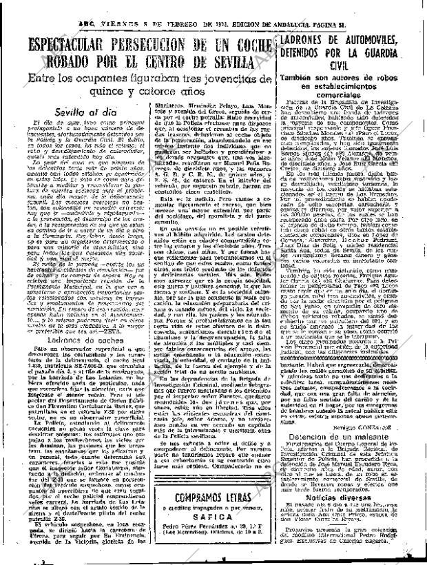 ABC SEVILLA 08-02-1974 página 51