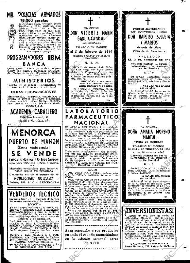 ABC MADRID 10-02-1974 página 111