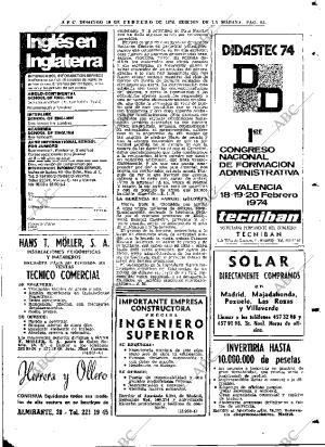 ABC MADRID 10-02-1974 página 83