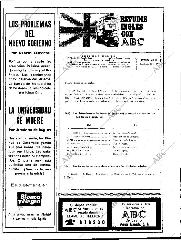 ABC SEVILLA 10-02-1974 página 63