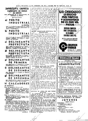 ABC MADRID 12-02-1974 página 32