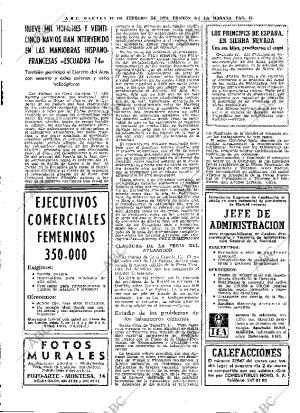 ABC MADRID 12-02-1974 página 43