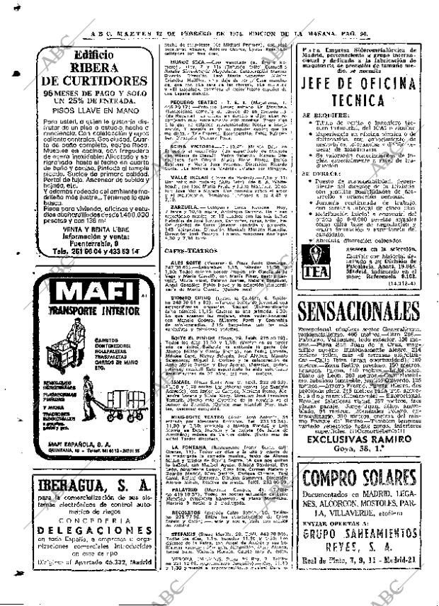 ABC MADRID 12-02-1974 página 90