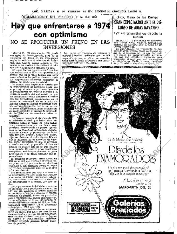 ABC SEVILLA 12-02-1974 página 23