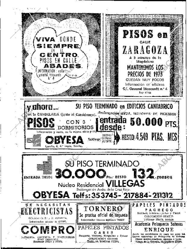 ABC SEVILLA 12-02-1974 página 80