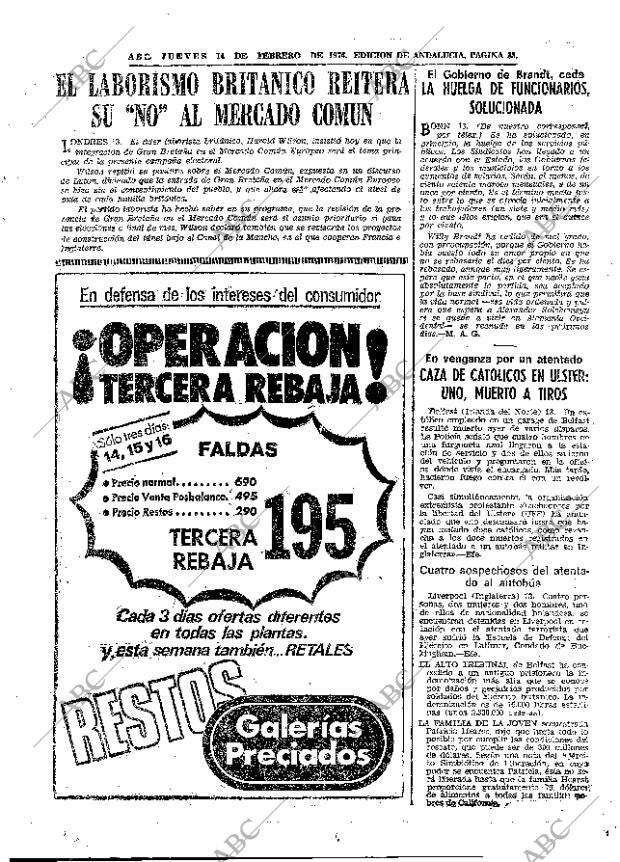 ABC SEVILLA 14-02-1974 página 35