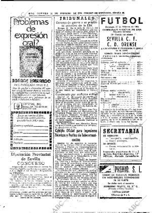 ABC SEVILLA 14-02-1974 página 40