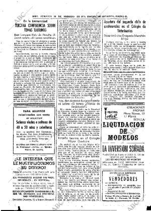 ABC SEVILLA 14-02-1974 página 67