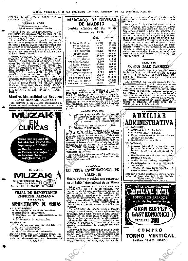ABC MADRID 15-02-1974 página 66