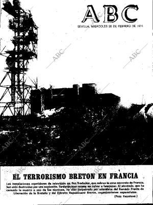 ABC SEVILLA 20-02-1974 página 1