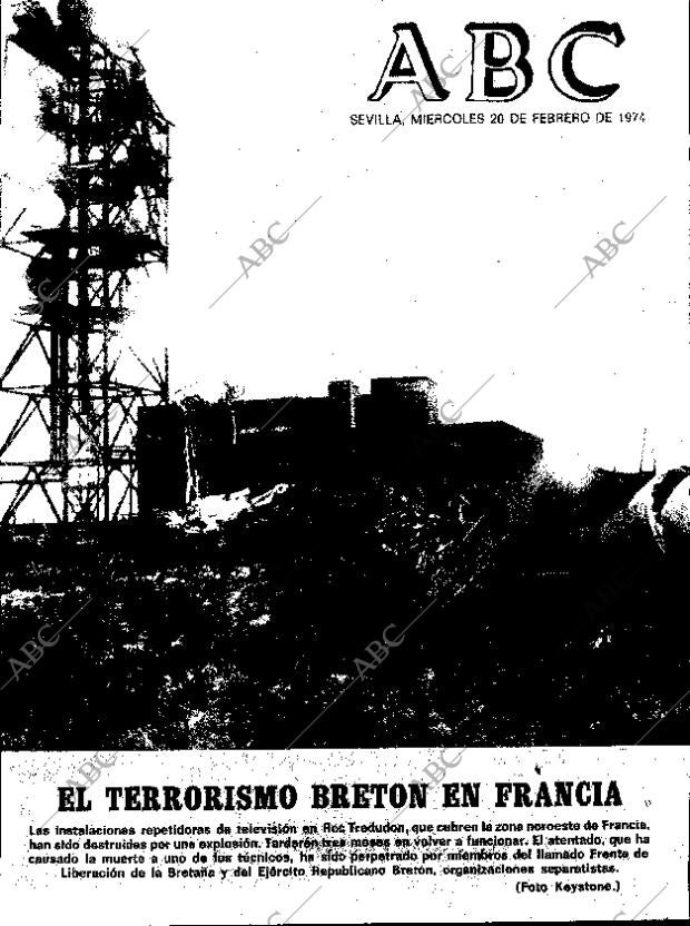 ABC SEVILLA 20-02-1974 página 1
