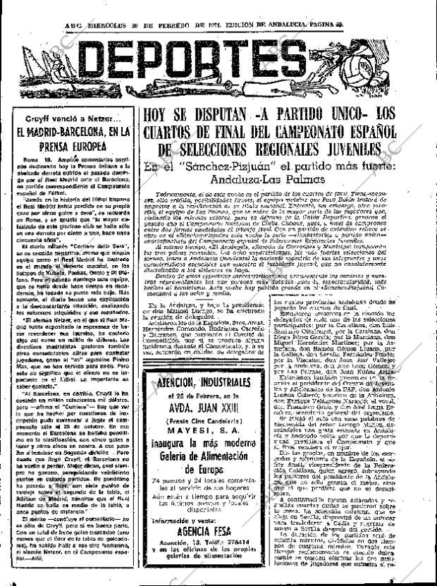 ABC SEVILLA 20-02-1974 página 59