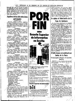 ABC SEVILLA 20-02-1974 página 60