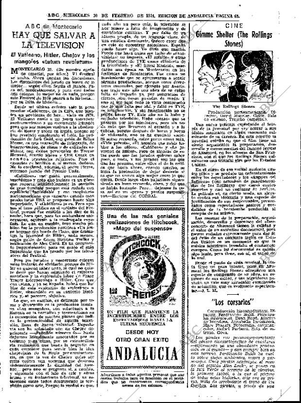 ABC SEVILLA 20-02-1974 página 65