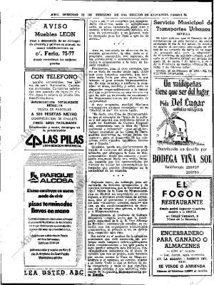 ABC SEVILLA 24-02-1974 página 36