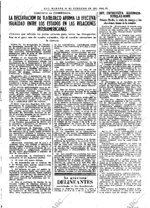 ABC MADRID 26-02-1974 página 23