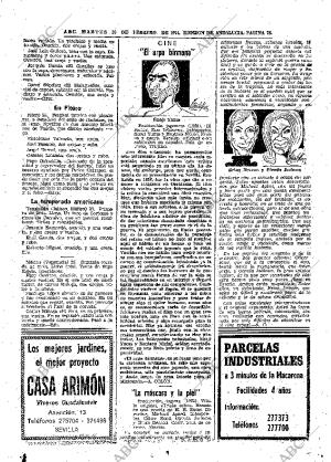 ABC SEVILLA 26-02-1974 página 75