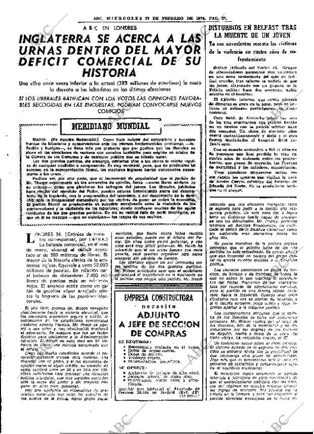 ABC MADRID 27-02-1974 página 27