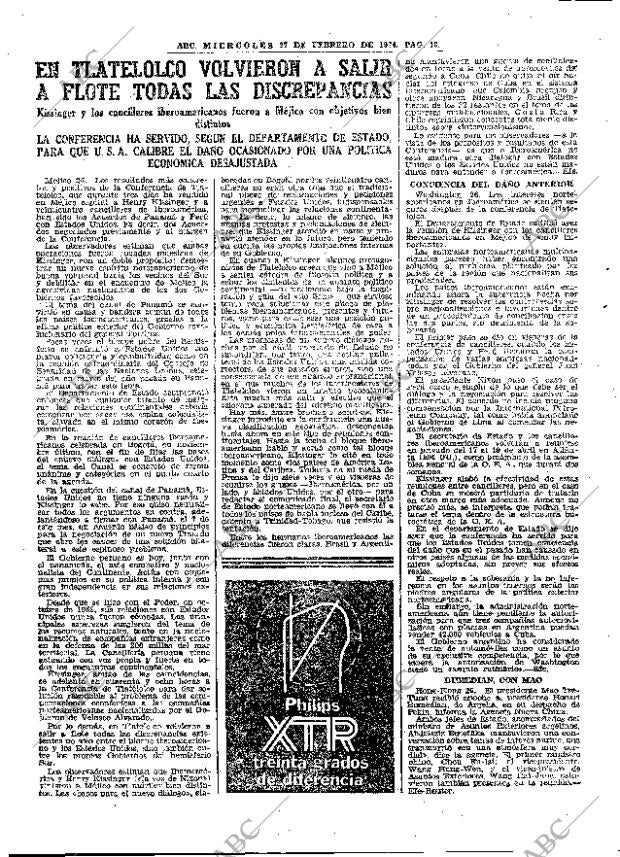 ABC MADRID 27-02-1974 página 30