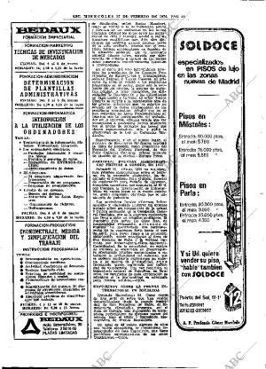 ABC MADRID 27-02-1974 página 42